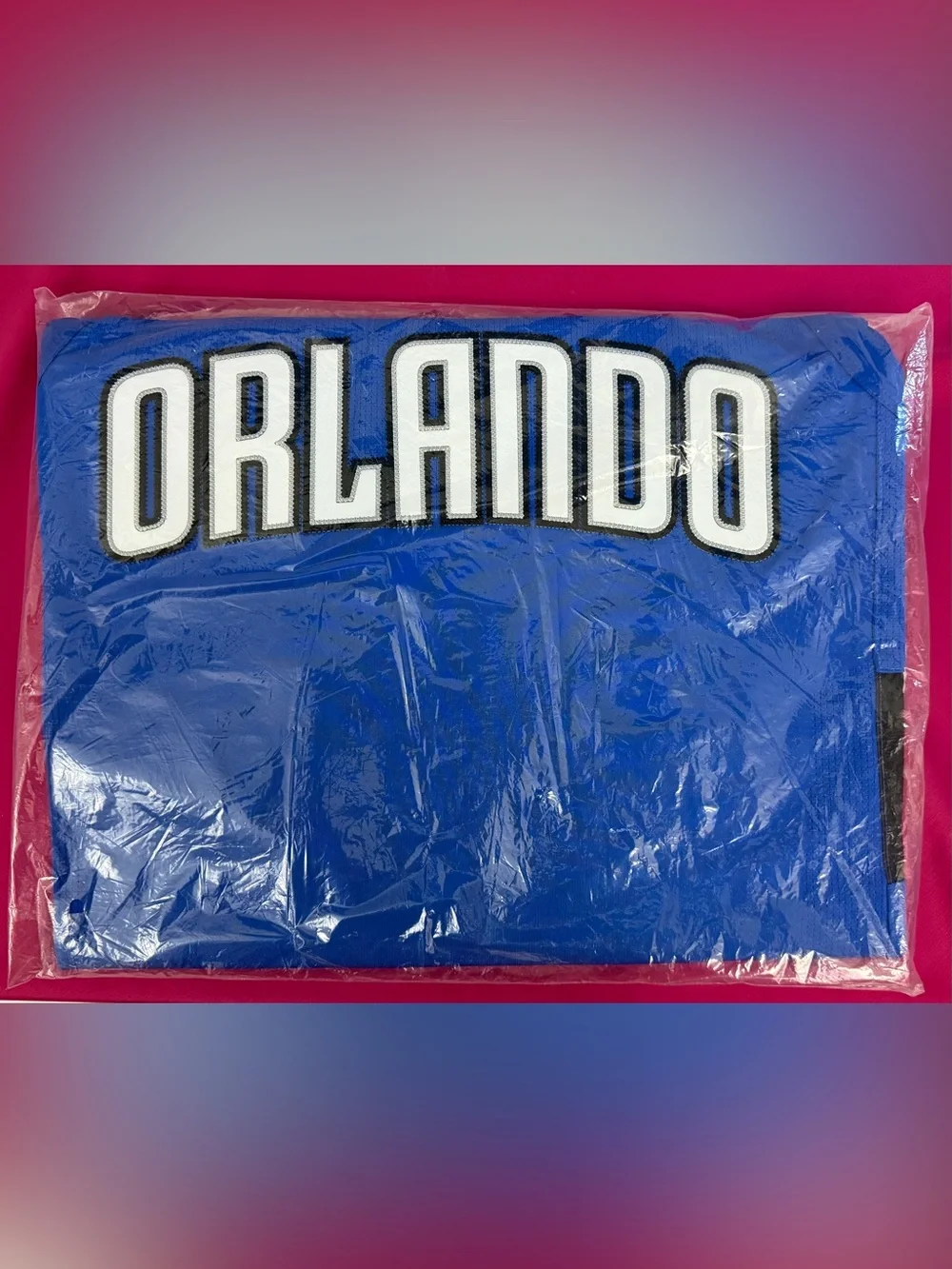 Orlando Magic Unisex Authentic Blank Blue Nike Stitched Jersey XL 52/6 NWT
